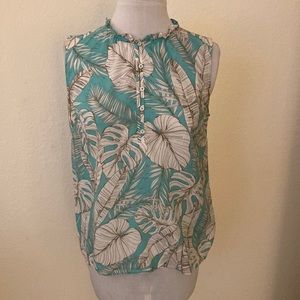 Talbots SP sleeveless top